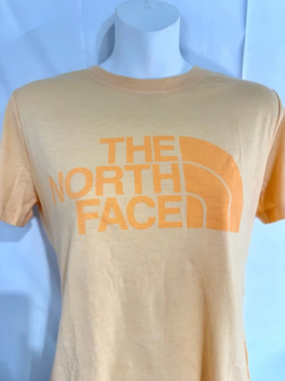 The North Face Women's Peach Logo T-Shirt Medium Outdoor Casual Tee - Picture 2 of 7